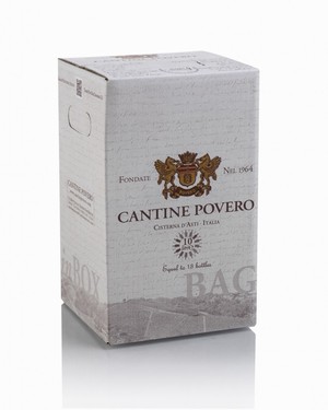 Bag-in-Box bianco 10L - Tracce Rurali, Bílé italské víno