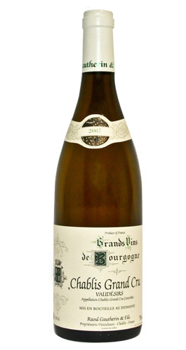 CHABLIS GRAND CRU-Domaine de Gautherin - Bílé francouzské víno