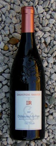 CHATEAUNEUF DU PAPE Vin Rare-DAUVERGNE/RANVIER - Červené francouzské víno