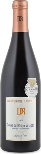 COTES DU RHONE VILLAGES Gran Vin-DAUVERGNE/RANVIER - Červené francouzské víno